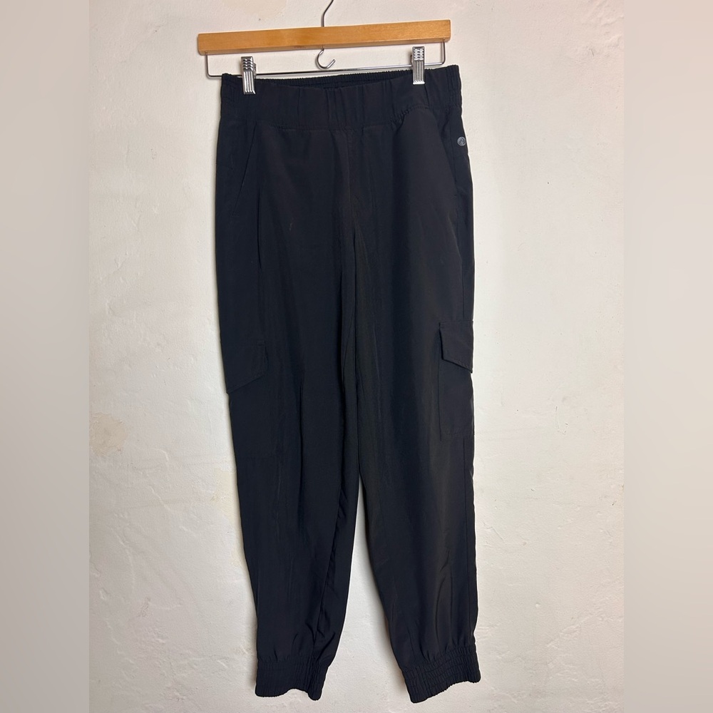 APANA Black Jogger Pants | Size S | Elastic Waist